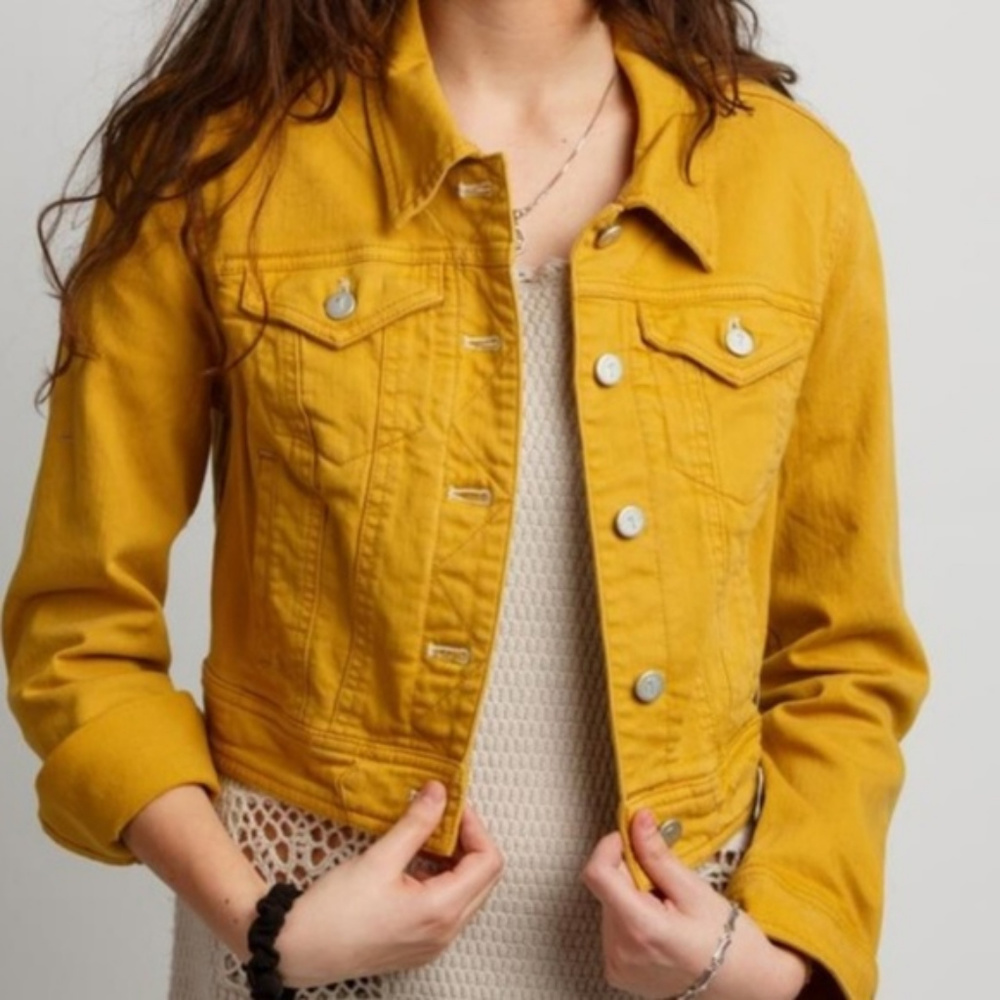 NWOT Pilcro and the Letterpress Demin Jacket